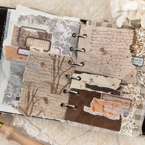 Paquete de 50 Hojas de Papel para Manualidades, Serie Las Cartas Perdidas, Papel de Fondo para Bullet Journals - Product Image 4