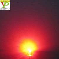 Tête de paille Led 5mm 4.8mm Diodes Led Rouge Vert Bleu Jaune Blanc Orange RGB avec lentille claire de l'eau Lentille diffuse laiteuse 1000pcs