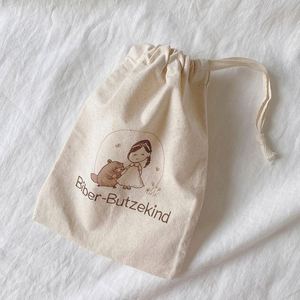 Manufacturers Customized Small Canvas Packaging <b>Pouch</b> Natural Cotton <b>Drawstring</b> Bag - Product Image 1