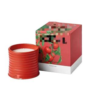 Bougies Parfumées à la Cire <span class=keywords><strong>de</strong></span> <span class=keywords><strong>Soja</strong></span> LOOWE Arôme <span class=keywords><strong>de</strong></span> Luxe en Pot en Céramique, Étiquette Privée Personnalisée pour Mariages et Noël, 190g/610g - Product Image 5