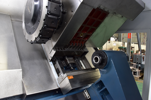 HANSUN Máquina CNC de Alta Productividad con Torreta Hidráulica de 8 Pulgadas y Eje Y - Product Image 2