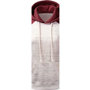 Sweat à capuche décontracté pour femme, personnalisable avec logo frontal, 100 % coton molletonné, respirant, séchage rapide, 300 g, sport - Product Image 3