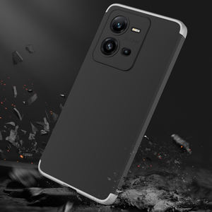 Plein de protection 3 dans 1 360 mince mat givré pc dur cas de téléphone en plastique pour vivo v25 pro y16 y22 y22s y35 <span class=keywords><strong>2022</strong></span> couverture arrière - Product Image 3