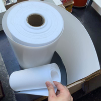 Feuille de film PTFE Matériau de joint de bande de joint mince esquivé Feuille de PTFE vierge 100%