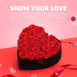 Rosa Eterna Preservada EVERY LOVE en Caja de Regalo Tamaño M, Flores Artificiales para Decoración de Bodas - Product Image 2