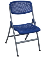 Chaise de bureau pliante en plastique de haute qualité professionnelle luxueuse pour l'école et la salle à manger en plein air au travail moderne