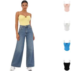 เสื้อกล้ามแฟชั่นผู้หญิงแบบสั้น คุณภาพสูง ดีไซน์เรียบง่าย รุ่นใหม่ ขายดี - Product Image 1