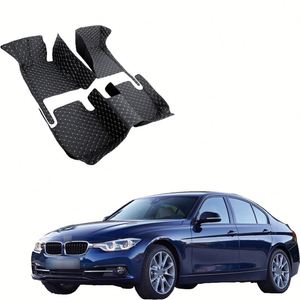 Accessoires intérieurs en cuir, ensemble complet de tapis de sol pour voiture, pour Série 3 F30 325i 330i 335i 320i 318i quatre portes 2013-2017 - Product Image 1