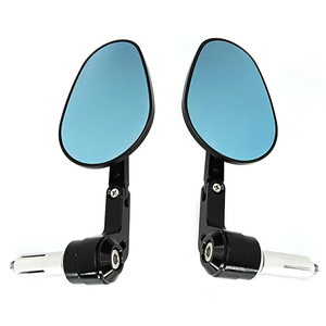 Rétroviseurs universels <span class=keywords><strong>de</strong></span> luxe pour moto, usinés CNC, accessoires <span class=keywords><strong>Cafe</strong></span> <span class=keywords><strong>Racer</strong></span>, rétroviseurs <span class=keywords><strong>de</strong></span> <span class=keywords><strong>guidon</strong></span> pliables pour moto - Product Image 1