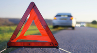 Kit de signalisation routière / Kit de gilet réfléchissant avec triangle de signalisation / Kit d'urgence routière pour voiture