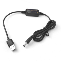 5V USB Charge Power Boost Cable DC4.2V 1A Li-ion chargeur de batterie câble câble USB avec composant Boost 4.2v