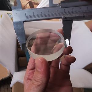 Hoge End Goede Mechanische Eigenschappen Ce Certificering 19Mm Hoge Doorlaatbaarheid <span class=keywords><strong>3.3</strong></span> Borosilicaat Ronde Glasplaten Met Cnc Cut - Product Image 2