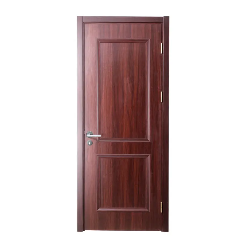 OPPEIN Solid Wood Modern Design Interior Toilet Doors With Glass For Bathroom