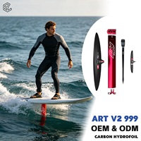 Ala de Foil Freeride AXIS 1038 Sqcm ART V2 999, Hydrofoil para Navegación Eficiente, Aceleración Rápida, Rendimiento Equilibrado para Carving, SUP