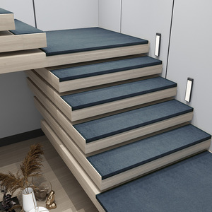 Tapis d'<span class=keywords><strong>escalier</strong></span> <span class=keywords><strong>en</strong></span> feutre sur mesure, absorbant la poussière, pour la décoration de la maison et de la villa, protection des marches – Fournisseur d'usine - Product Image 4