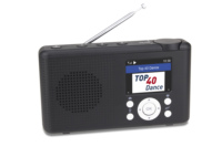 DAB şarj edilebilir hoparlör taşınabilir Internet radyo ile saat 2.4 "TFT ekran ve dahili hoparlör spor koşu koşu için