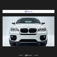 2PCS AKD Phares de voiture pour BMW X6 E71 2008-2014, lentille de projecteur, phares avant, feux de signalisation, accessoire automobile