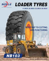 Pneu de chargeuse NB103 E3 ADT 17.5R25 20.5R25 23.5R25 26.5R25 29.5R25, pneu tout-terrain robuste pour la construction et l'exploitation minière, vente en gros