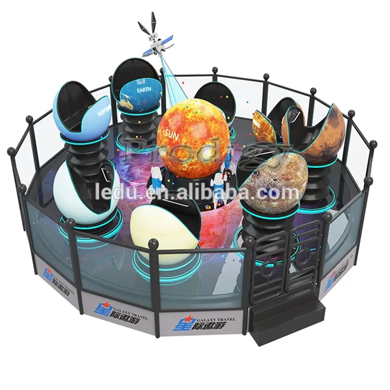 Newly released amusement park rides 16 seats rotating attractions in China for sale