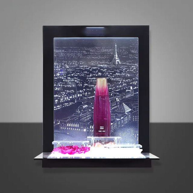 Vietnam Factory Factory Outlet Counter Top Acrylic LED Cosmetic Display Stand For Retail Store LED Display Stands