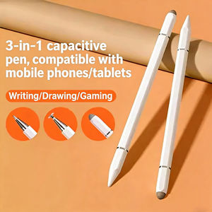 Stylet capacitif magnétique à haute sensibilité en alliage d'aluminium à fonction 3-en-1 pour Samsung, iPad, <span class=keywords><strong>Mac</strong></span>, Huawei - Product Image 1