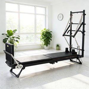 Machine de Pilates pliable commerciale avec demi-trapèze, lit de Pilates professionnel pour le yoga et le fitness avec tour - Product Image 4
