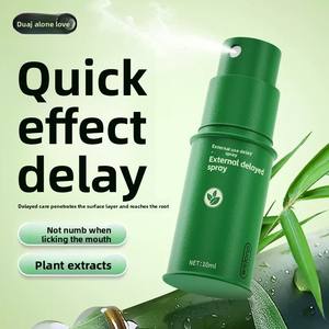 공장 내 재고 지연 스프레이 녹색 대나무 남성의 외부 사용 지연 스프레이 인도 오래 지속되는 시간 제어 성인 섹스 제품 - Product Image 4