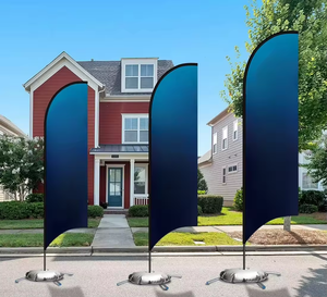 Quảng cáo tùy chỉnh bay biểu ngữ Bali Bow Sail swooper Giọt Nước Mắt cờ, lông Cờ biểu ngữ, bãi biển cờ - Product Image 5