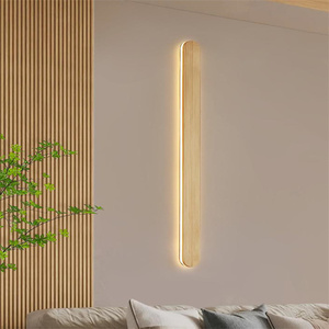 Jylighting dài Đèn tường gỗ rắn tối giản hiện đại hành lang cạnh giường ngủ phòng ngủ phòng khách nền tường Đèn tường cho nhà - Product Image 5