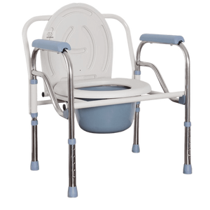 Silla <span class=keywords><strong>de</strong></span> Inodoro Médica Portátil, Plegable, <span class=keywords><strong>de</strong></span> Altura Ajustable, Ligera, <span class=keywords><strong>de</strong></span> Acero, Fácil <span class=keywords><strong>de</strong></span> Limpiar, para Hospital - Product Image 1