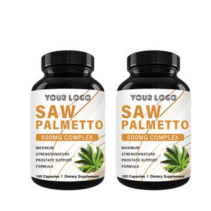 Wholesale Men's Health Supplement Saw Palmetto Capsules with Serenoa Repens Extract DHT Blocker for <strong>Prostate</strong> &amp; Hair Support - Product Image 2