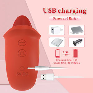 Vendita calda capezzolo clitoride succhiare stimolatore vibratore ultimo Mini 10 modelli leccatura vibratore femminile erotico per adulti prodotti - Product Image 2