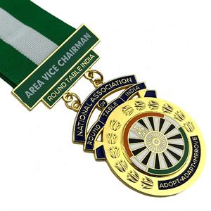 Diseña tus Propias Medallas Deportivas Personalizadas de Aleación de Hierro y Zinc con Logotipo, Premio para Finalistas, Medalla de Oro de Maratón, Recuerdo Personalizado - Product Image 3