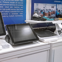 Tablette 12 pouces terminal de point de vente Android caisse enregistreuse avec lecteur de carte NFC machine de facturation pos pour la vente au détail