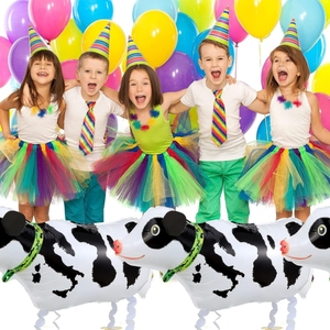 ลูกโป่งฟอยล์รูปสัตว์เดินลูกโป่งฮีเลียมสำหรับสัตว์เลี้ยงใ<span class=keywords><strong>ช</strong></span>้ใน<span class=keywords><strong>ฟาร์ม</strong></span>สัตว์ลูกโป่งตกแต่งงานปาร์ตี้ - Product Image 6