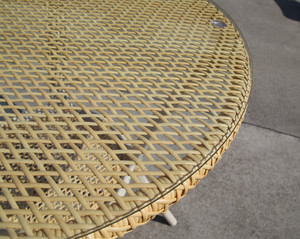 Fabricante de China contra <span class=keywords><strong>la</strong></span> decoloración de mimbre de Mesas Para <span class=keywords><strong>restaurante</strong></span> de comida rápida Mesa <span class=keywords><strong>Redonda</strong></span> de comedor - Product Image 6
