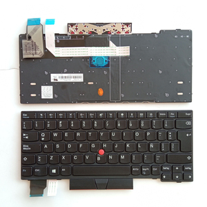 Nouveaux utilisateurs discount clavier d'ordinateur portable pour Lenovo <span class=keywords><strong>Thinkpad</strong></span> X280 A285 <span class=keywords><strong>X395</strong></span> X390 clavier latin espagnol Teclado - Product Image 1
