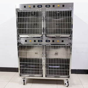 Cage vétérinaire en acier inoxydable pour hôpital vétérinaire, cage d'oxygénothérapie pour chien et chat, clinique vétérinaire, vente directe d'usine - Product Image 6