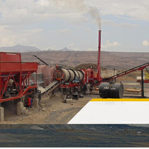 20 t/h pequeño proyecto de construcción de carreteras continuo caliente tambor mezcla betún asfalto planta mezcladora máquina - Product Image 4
