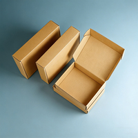 Boîte d'emballage personnalisée en carton ondulé écologique, mini avion, robuste, réutilisable, faite à la main, pour l'emballage d'étuis de téléphone portable