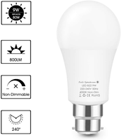 LOHAS Full Spectrum 9W A60 A19 E26 E27 B22 Base d'éclairage de santé physique Ampoule LED de thérapie intérieure à spectre complet