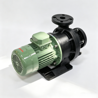 Pompe à eau centrifuge électrique K AMX-441FEAAE-1 0,5 HP, pompe chimique magnétique ETFE+CF pour le traitement des eaux usées