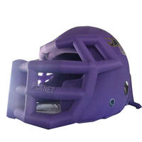 Casque de football américain gonflable personnalisé, tunnel sportif gonflable d'extérieur, tente gonflable, casque de football