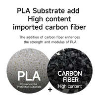 Filament 3D ESUN PLA-CF 1,75 mm 1 kg, tige en plastique pour imprimantes 3D
