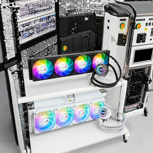 QiuzAim B760 Motherboard com LGA1200 S-RGB AM4 120mm <span class=keywords><strong>PWM</strong></span> Fans 6-Heat-Pipe CPU Cooler para 1156 13th 1700 Processadores 12V - Product Image 3