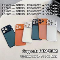 Étui de luxe en métal pour objectif d'appareil photo, transformant l'apparence de votre iPhone 13, 14, 15, 16 Pro Max en 17, 18 Pro Max – Nouveau look – Grossiste de Dubaï