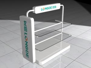 Espositore moderno ed ecologico in legno promozionale esposibile negozio rimovibile per vetrina per Shopping & centri commerciali - Product Image 3