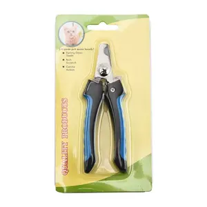 Coupe-ongles professionnel en acier inoxydable pour animaux de compagnie, ciseaux pour chiens, chats et chiots