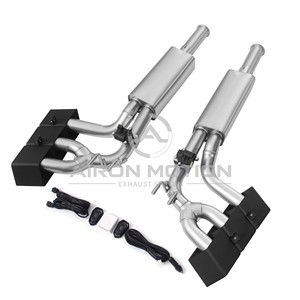 Sistema de escape Catback de montaje directo para <span class=keywords><strong>Mercedes</strong></span>-<span class=keywords><strong>AMG</strong></span> <span class=keywords><strong>G63</strong></span> (W463A). Salida Lateral de 6 Tubos con Válvula E que Mejora el Atractivo Visual con un Aspecto Impresionante. - Product Image 2