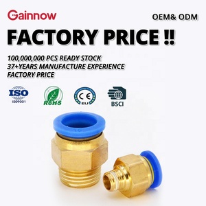 Connecteur rapide mâle droit à filetage pour <span class=keywords><strong>tube</strong></span> pneumatique, diamètres 6/8/10/12/<span class=keywords><strong>14</strong></span>/16 <span class=keywords><strong>mm</strong></span>, à raccordement rapide pour pièces pneumatiques et conduites d'air - Product Image 1